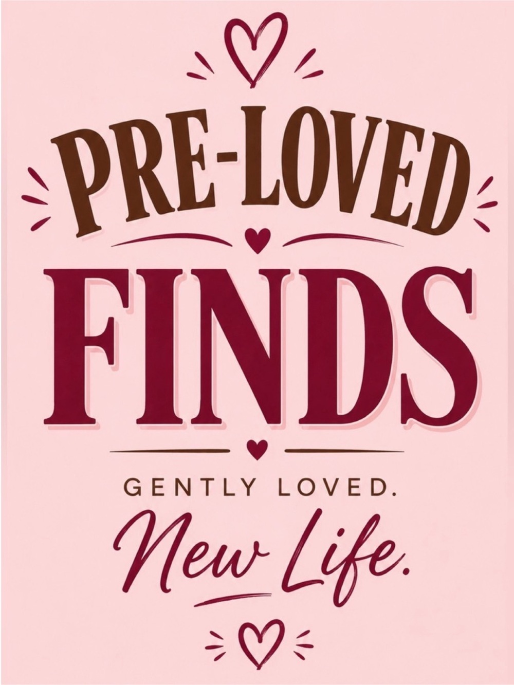 (700-749)-PRE-LOVED FINDS | Thank you for giving me a new life!